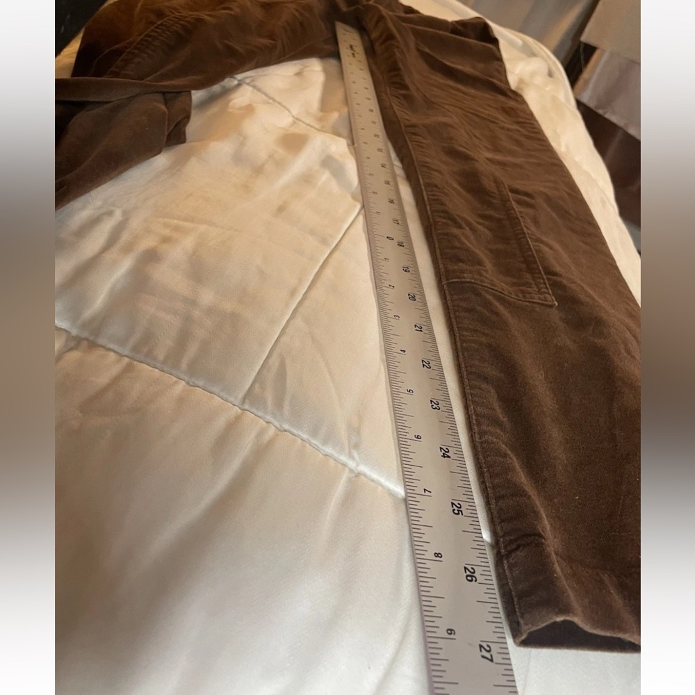 Brown Velour Riding Pants - Picture 6 of 7